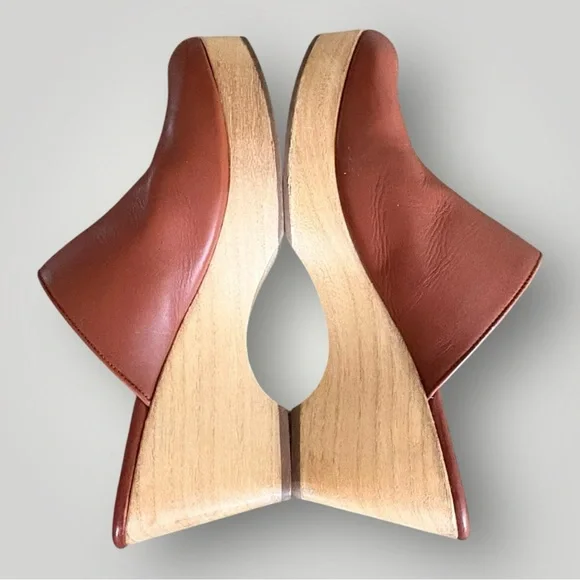 EVERLANE The‎ Clog Napa Leather | British Tan | Size 11 - Picture 6 of 10